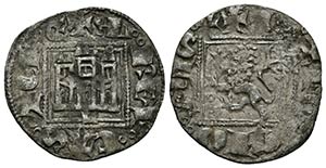 ALFONSO XI. Novén. (1312-1350). León. Roel ... 