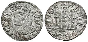 ENRIQUE II. Cornado. (1368-1379). Burgos, B ... 