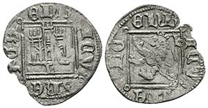 ENRIQUE II. Novén. (1368-1379). León. AB ... 