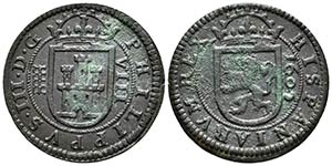 FELIPE III. 8 Maravedís. 1605. Segovia. ... 