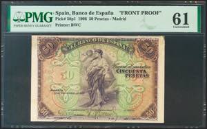 50 pesetas. September 24, 1906. Obverse ... 