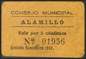ALAMILLO (CIUDAD REAL). 5 Céntimos. ... 
