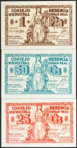 HERENCIA (CIUDAD REAL). 25 Céntimos, 50 ... 