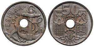 ESTADO ESPAÑOL (1936-1975). 50 Céntimos ... 