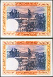100 pesetas. July 1, 1925. ... 