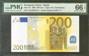 200 Euros. 1 de Enero de 2002. Firma ... 