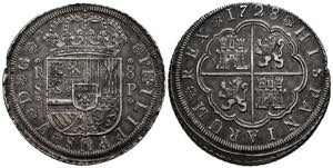 PHILIP V (1700-1746). 8 Reales. (Ar. ... 