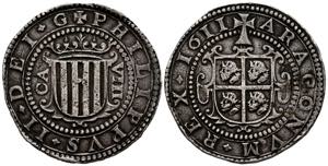 PHILIP III (1598-1621). 8 Reales. (Ar. ... 