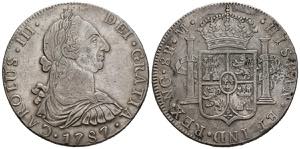 CARLOS III (1759-1788). 8 Reales (Ar. ... 