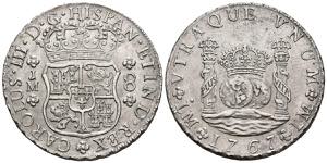 CARLOS III (1759-1788). 8 Reales. (Ar. ... 
