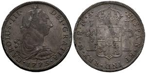 CARLOS III (1759-1788). 8 Reales (Ar. ... 