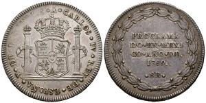 CARLOS IV (1788-1808). Medalla con valor de ... 