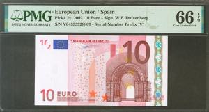 españa - billete- 10 euros 2002 duisenberg v-g0 - Compra venta en  todocoleccion