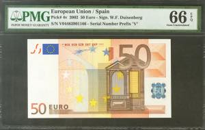 50 Euros. 1 de Enero de 2002. Firma ... 