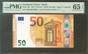 50 Euros. 4 de Abril de 2017. Firma Lagarde. ... 