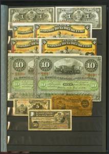 (1906ca). Conjunto de 171 billetes del Banco ... 