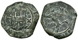 PHILIP II (1556-1598). 2 Maravedís (Size ... 