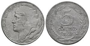 II REPÚBLICA (1931-1939). 5 Céntimos (Fe. ... 