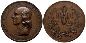 CENTENARIO DE LA PESETA. Medalla. (Ae. ... 