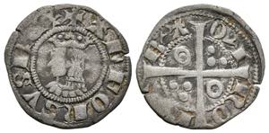 ALFONSO III (1327-1336). Dinero. (Ve. ... 