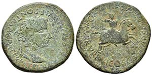 OSCA. As. Epoca de Augusto. 24 a.C.-14 d.C. ... 