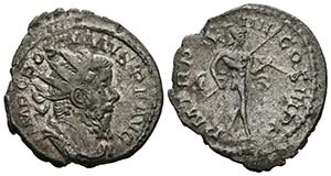 POSTUMO. Antoniniano. 260-269 d.C. Lyon. A/ ... 