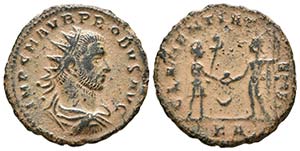 PROBO. Antoniniano. 276-282 d.C. Trípolis. ... 