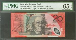 AUSTRALIA. 20 Dollars. 2008. Serie BH. ... 