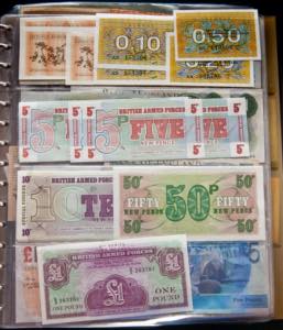 Interesting set of banknotes from Western ... 