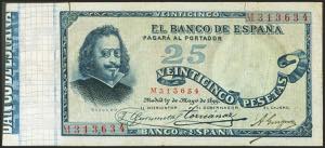 25 pesetas. May 17, 1899. Series M. (Edifil ... 