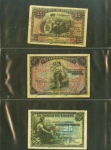 Precious set-collection of banknotes from ... 
