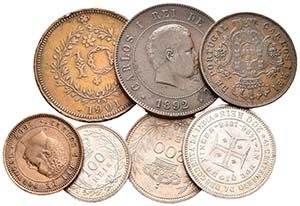 PORTUGAL. Lote compuesto por 7 monedas de ... 