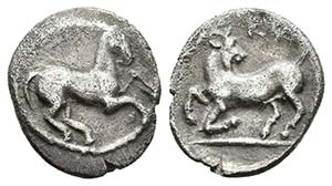 CILICIA, Kelenderis. Obolo. 425-400 a.C. A/ ... 