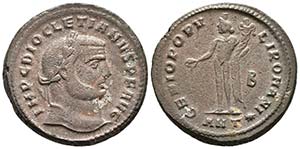 DIOCLECIANO. Follis. 284-305 d.C. ... 