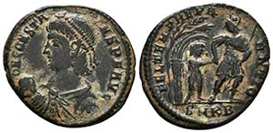 CONSTANCIO I. Maiorina. 348-350 d.C. ... 