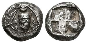 IONIA, Ephesos. Dracma. 500-420 a.C. A/ ... 