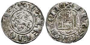 FERNANDO IV. Dinero. (1295-1312). Cuenca, ... 