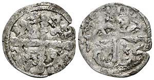 ALFONSO IX. Dinero. (1188-1230). Sin marca. ... 
