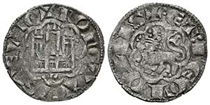 ALFONSO X. Novén. (1252-1284). León. AB ... 