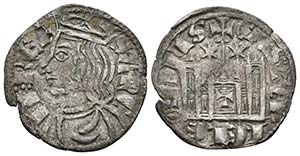 SANCHO IV. Cornado. (1284-1295). Toledo, T ... 