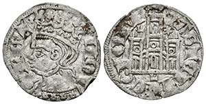 ALFONSO XI. Cornado. (1379-1390). León. L y ... 