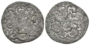FELIPE II (1556-1598). 1 Cuarto. (Ve. ... 