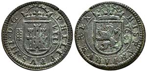 FELIPE III. 8 Maravedís. 1605. Segovia. ... 