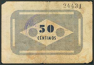 CIEZA (MURCIA). 50 Céntimos. ... 