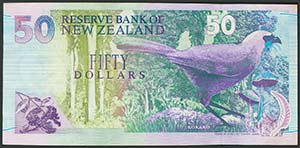 NUEVA ZELANDA. 50 Dollars. 1992. ... 