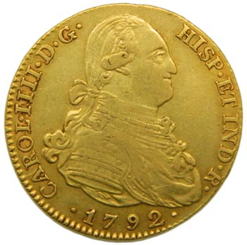 Carlos IV (1788-1808). 1792. MF. 4 ... 