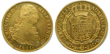 Carlos IV (1788-1808). 1801. FM. 8 ... 
