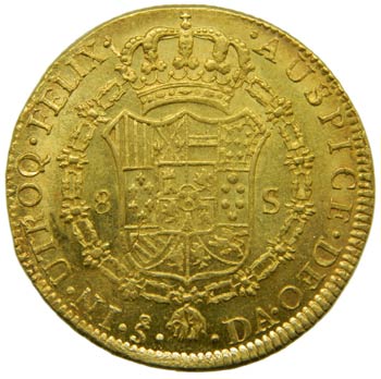Carlos IV (1788-1808). 1798. DA. 8 ... 