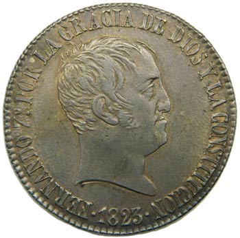 Fernando VII (1808-1833). 1823. ... 