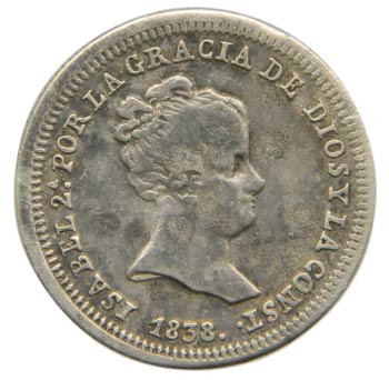 Isabel II (1833-1868). 1838. CL. 1 ... 